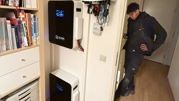 Geavanceerde thuisbatterij installatie in Apeldoorn