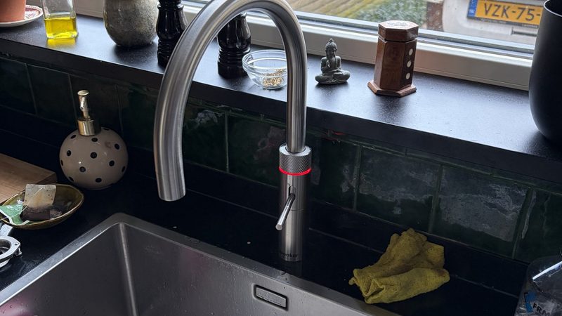 Quooker Fusion Round geplaatst in Apeldoorn