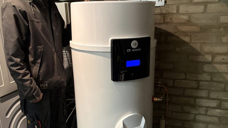 Warmtepompboiler geplaatst in Apeldoorn