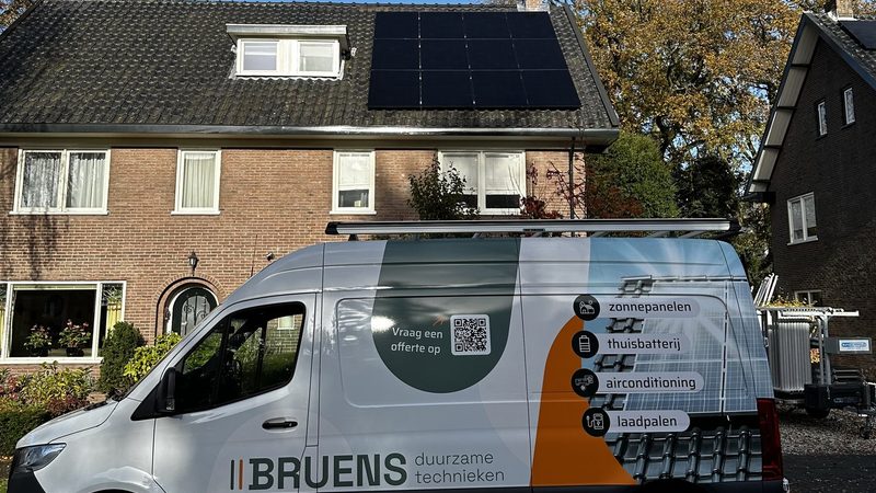 Efficiënte zonnepaneelinstallatie in Apeldoorn