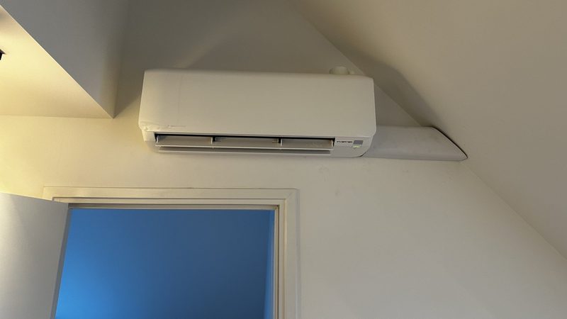 Airco installatie op zolder in Apeldoorn