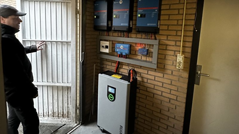 16kWh thuisbatterij bespaart energie in Apeldoorn