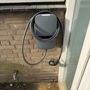 Slimme laadpaal aan gevel in Apeldoorn