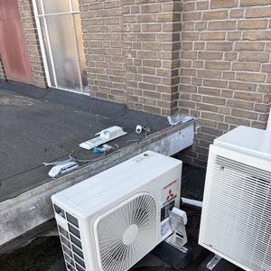 Single-split airco met buitenunit op dak in Apeldoorn - Afbeelding 4